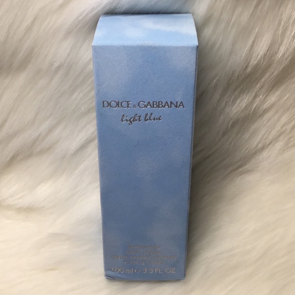 dolce gabbana light blue refreshing body cream 100ml